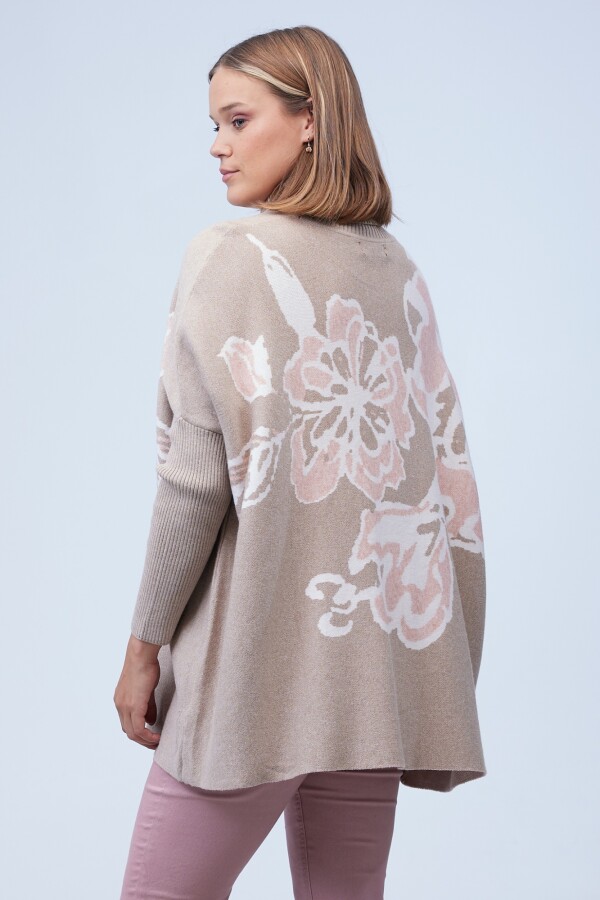 Polera Oversize MULTI/ROSA