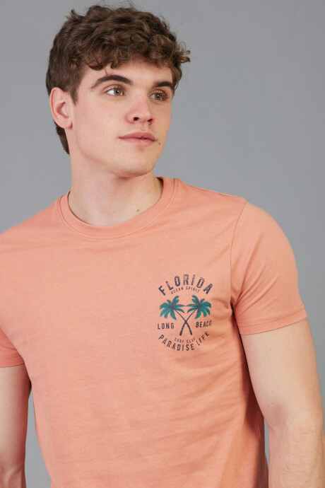 T-SHIRT GODER PARADOX Coral