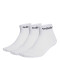 Medias Unisex Adidas x3 Lin Ankle Blanco