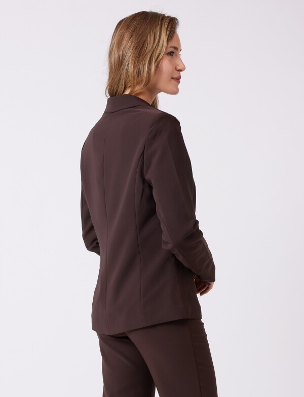 Blazer Sastrero Slim MARRON