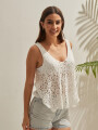 Musculosa Lomin Marfil / Off White