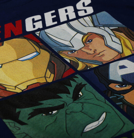 T-shirt de niño Avengers AZUL MARINO