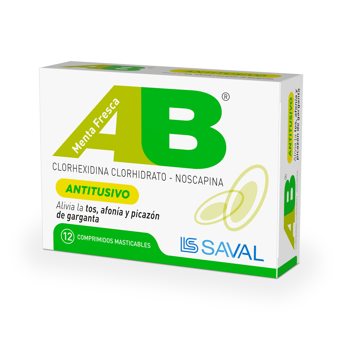 AB ANTITUSIVO CJ X 12 COMPRIMIDOS 
