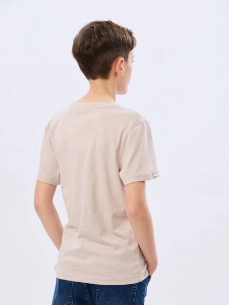 T-SHIRT LEGACY 6190 M.C road trip BEIGE