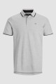 Polera Paulos Polo Clásica Light Grey Melange