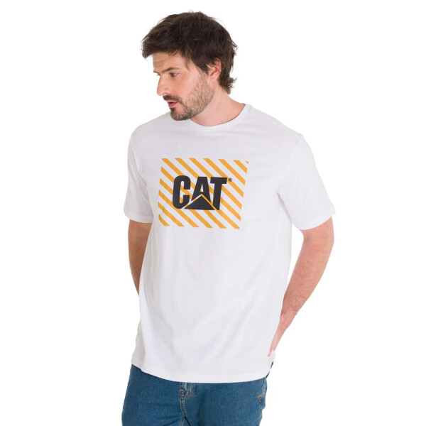 EVERYDAY WORKWEAR GRAPHIC TEE - CAT BLANCO