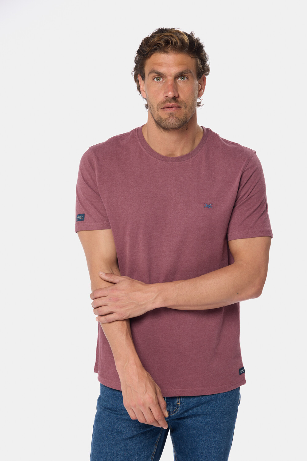 REMERA LISA Bordo