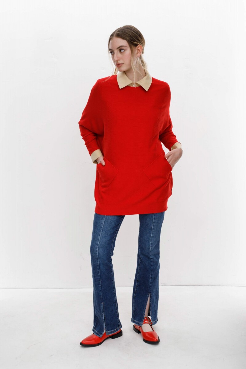 Sweater Narcizo - Rojo 