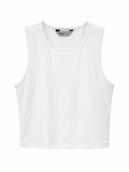 MUSCULOSA BELT BLANCO