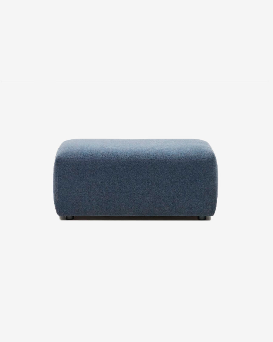 Puf terminal Neom azul 75 x 89 cm