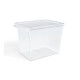 Caja organizadora M 1,3lts TRANSPARENTE