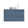 MUEBLE DE BAÑO ECONIC 100 CM AZUL VAPOR CON ENCIMERA Mueble De Baño Econic 100 Cm Azul Vapor Con Encimera