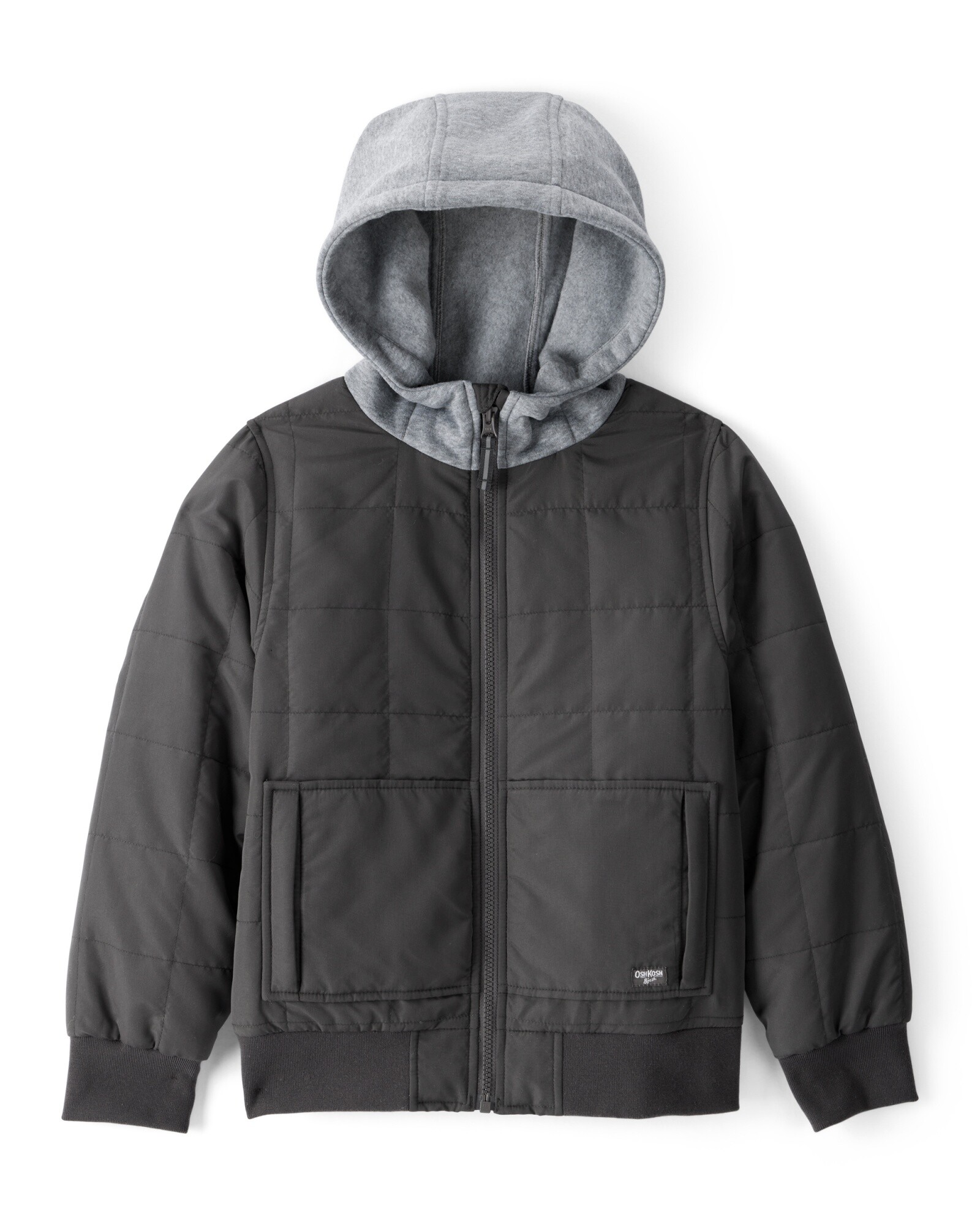 Campera bomber resistente al agua, negra Sin color