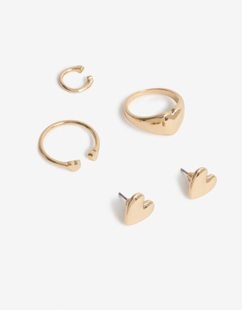 Bijouterie Set Metal Bijou Set Metal - Dorado