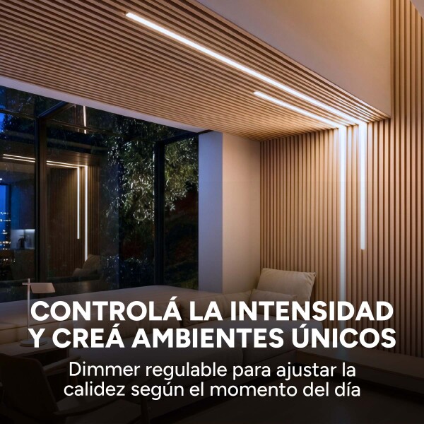 Luz Wpc Luz 1m Neutra 4000K +Transformador + Dimmer Pack X6 Luz Wpc Luz 1m Neutra 4000K +Transformador + Dimmer Pack X6
