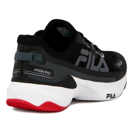 Championes Fila Recovery para Hombre Negro/Rojo Championes Fila Recovery para Hombre Negro/Rojo