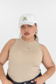 Musculosa Pulau Btfly Tank Top Beige