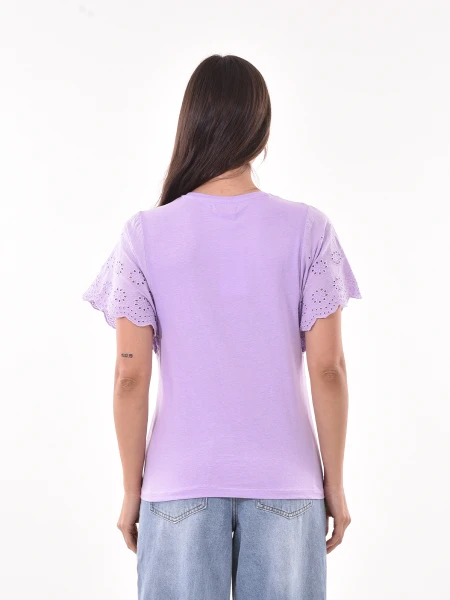 REMERA BUTTERFLY LAVANDA