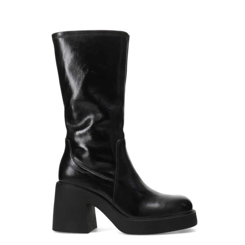 Bota de Mujer Miss Carol CUNARE de pu elastizado Negro