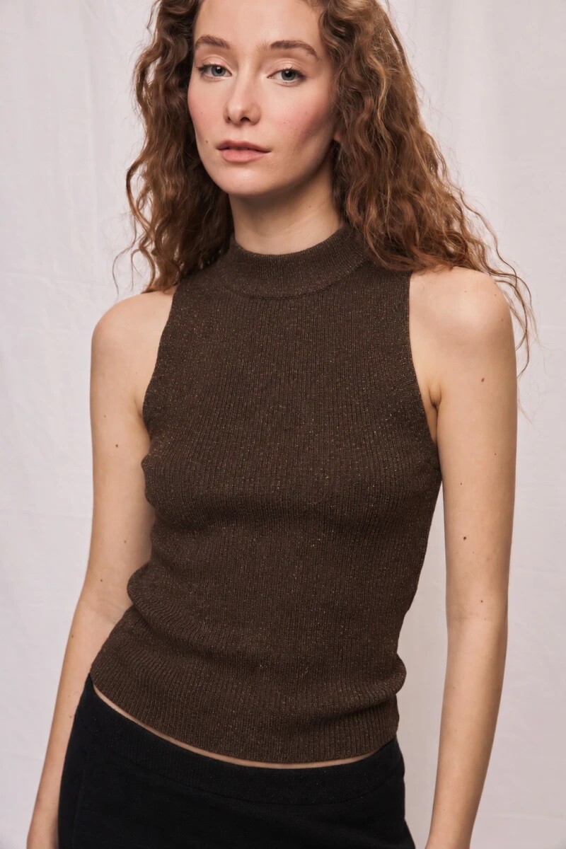 MUSCULOSA D.CASSIN NOIR - CHOCOLATE 