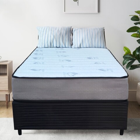 Sommier MEGA DENSIDAD 110 – 1 Plaza y Media – Reversible con Refuerzo Grauniert® Sommier MEGA DENSIDAD 110 – 1 Plaza y Media – Reversible con Refuerzo Grauniert®