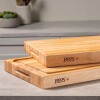 JOHN BOOS TABLA DE CORTAR REVERSIBLE CON BORDE DE MADERA DE ARCE 20X15X1.5IN JOHN BOOS TABLA DE CORTAR REVERSIBLE CON BORDE DE MADERA DE ARCE 20X15X1.5IN