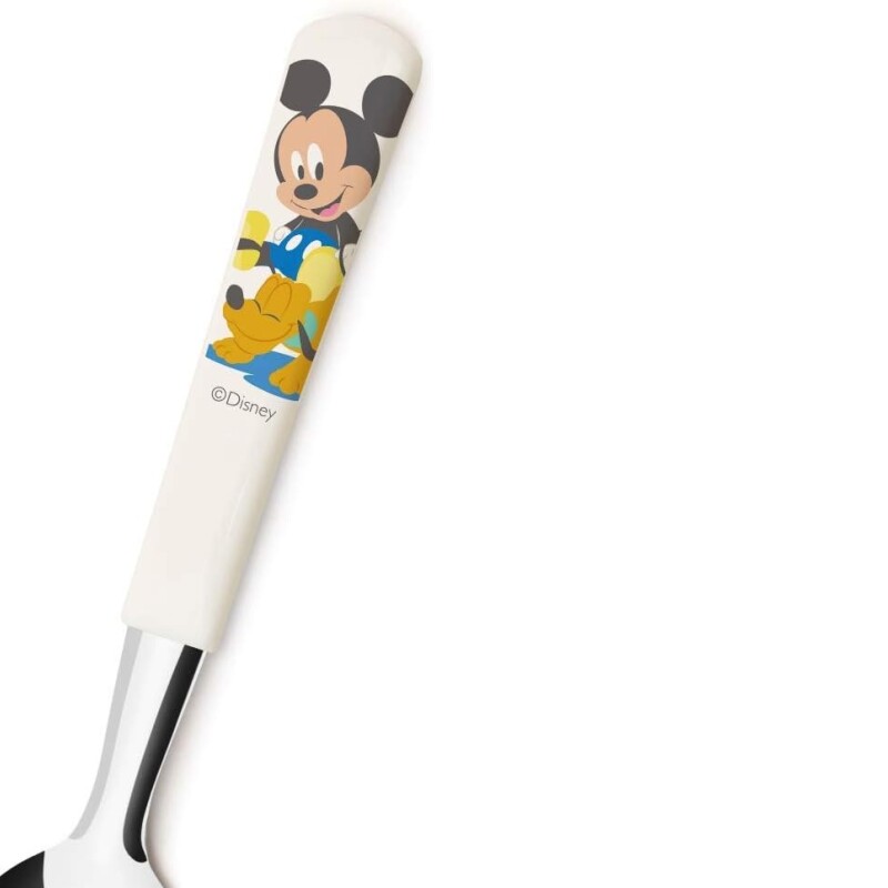 Set de Cubiertos Infantiles Mickey con Estuche - Celeste BAZAR CUBIERTOS BB CUCHARA INOX C/ESTUCHE MICKEY - CELESTE
