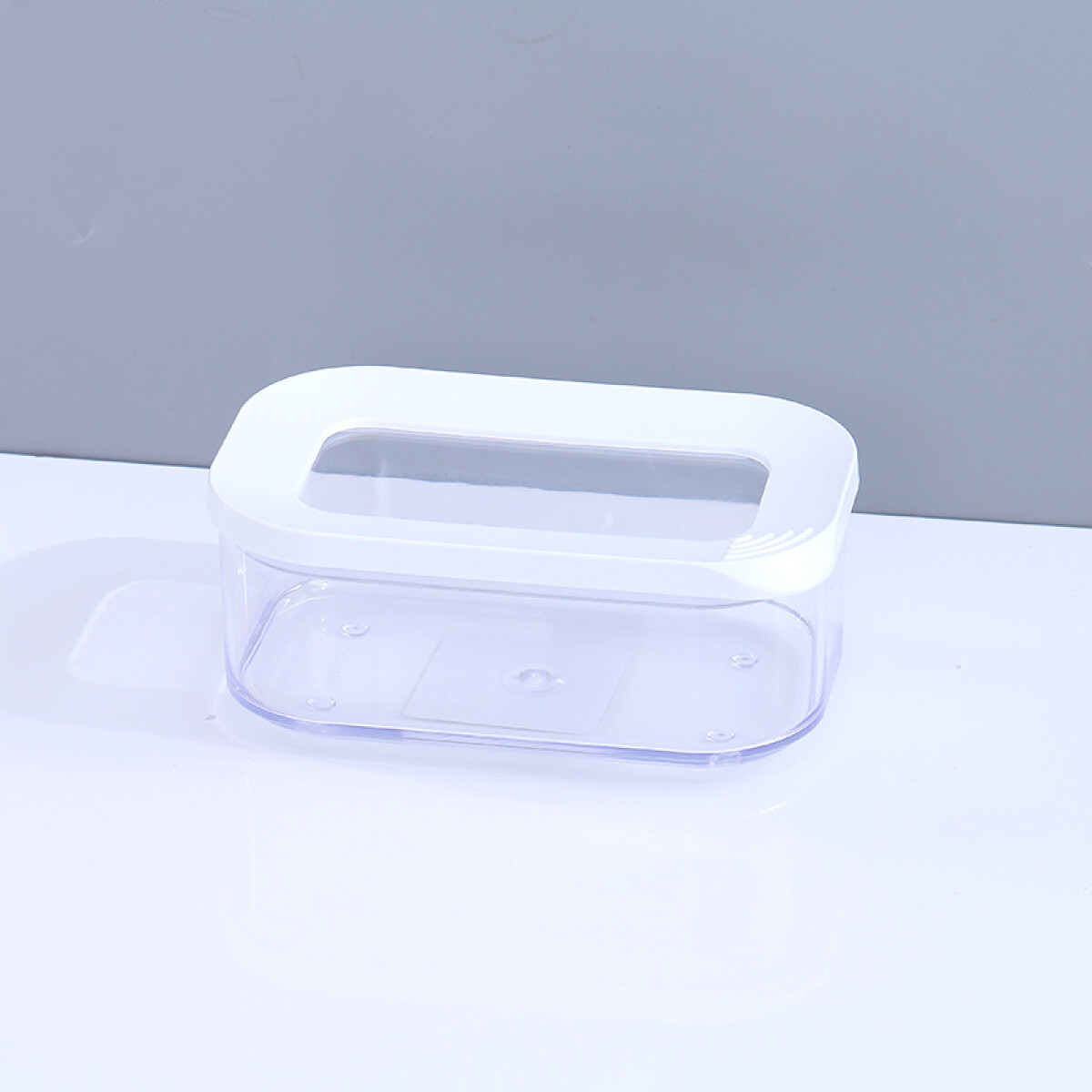 Contenedor De Alimentos Rectangular Transparente - 425ml 