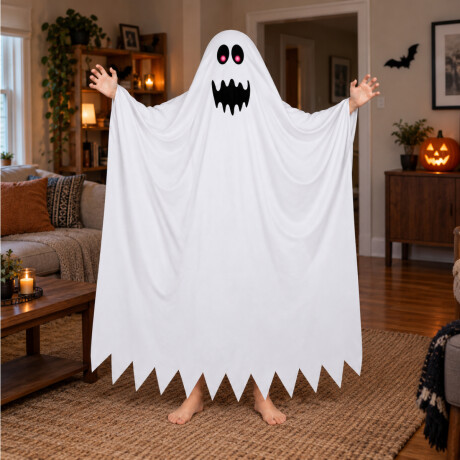 Disfraz Fantasma Infantil Blanco
