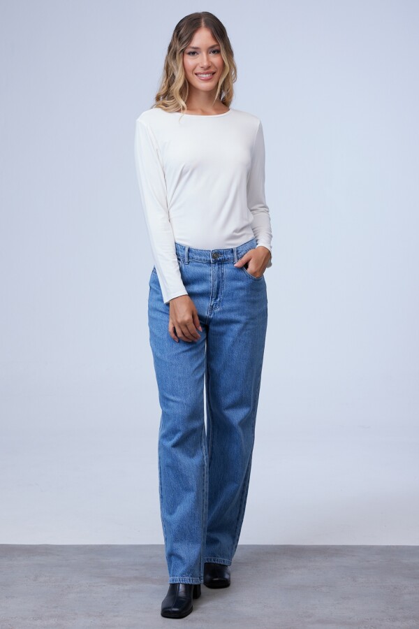 Jean Wide Leg Comfort JEAN CLARO