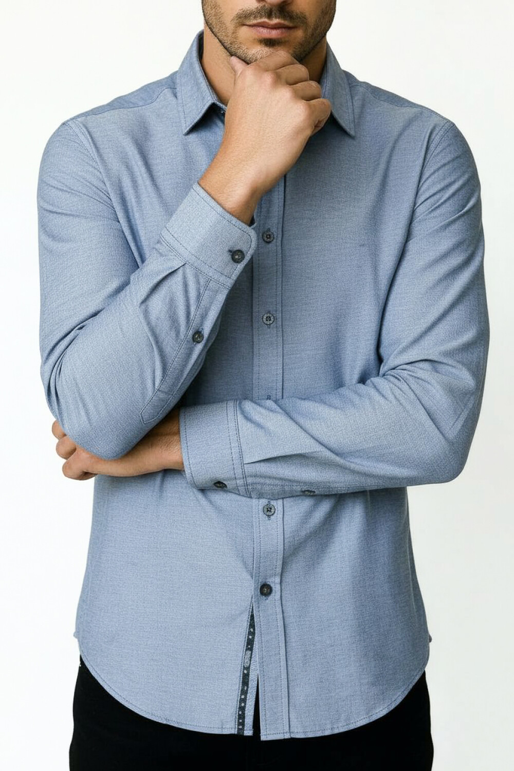 Camisa Tundra Celeste