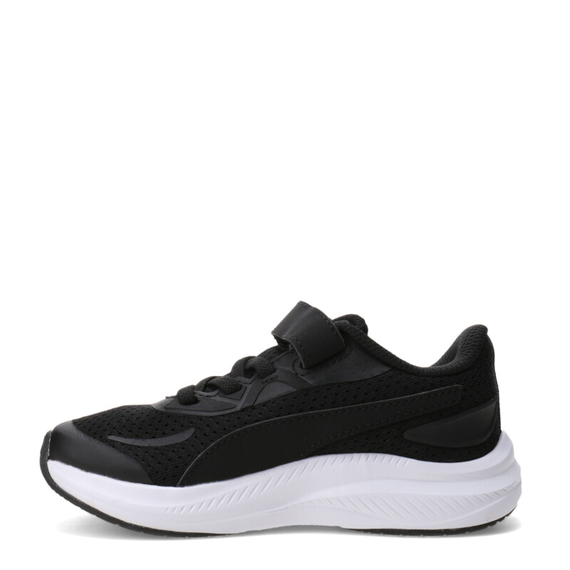 Championes de Niños Puma Skyrocket 2 Ac+ Ps Negro - Blanco