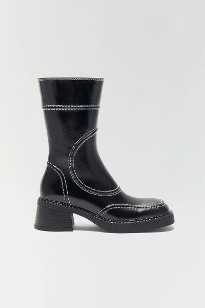 Malene Black Ankle Boots Black