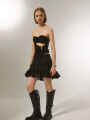 Falda Momet Negro