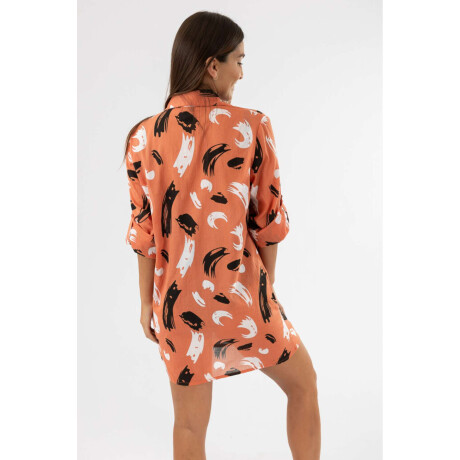 Camisola freshly luna Brick abstract
