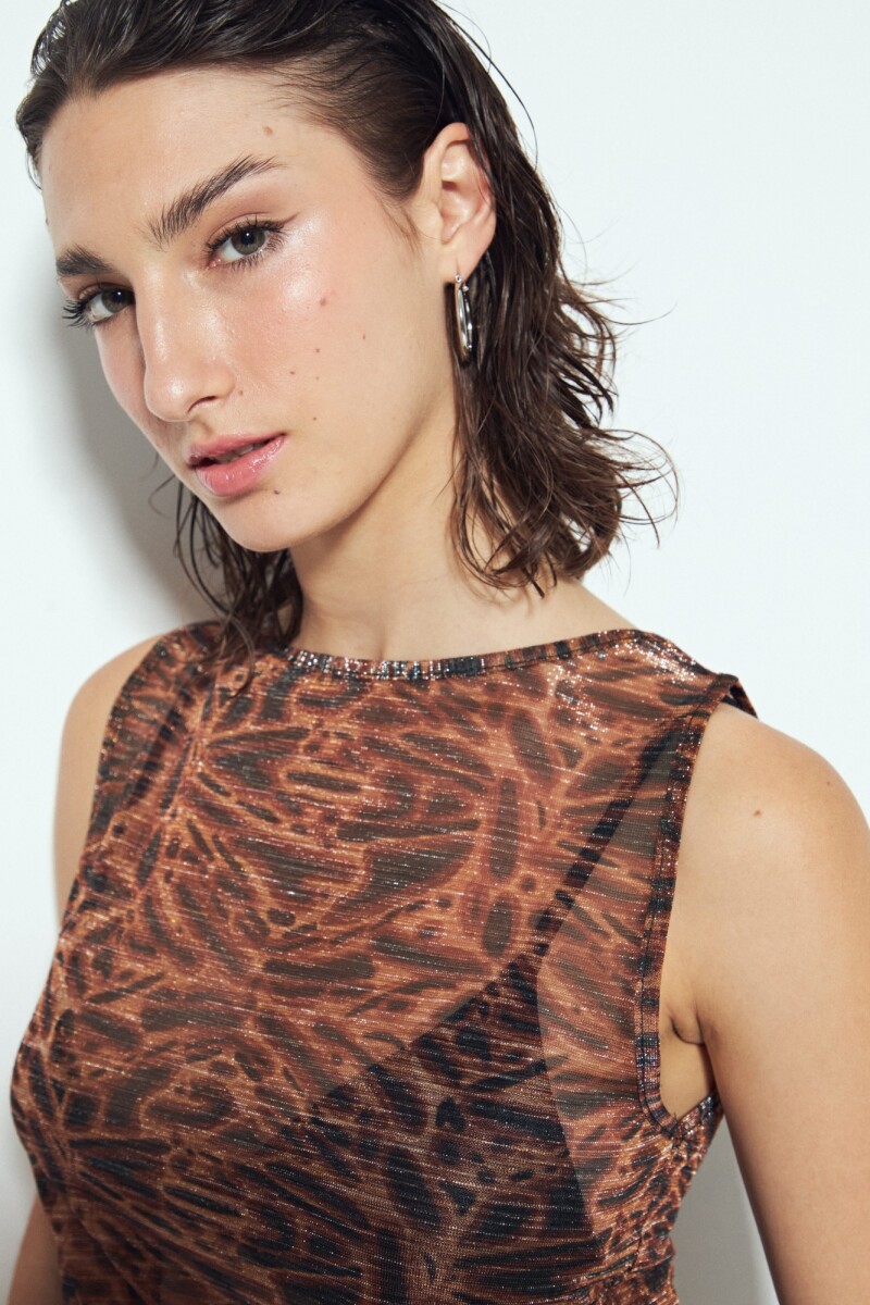 TOP KENDAL Animal Print