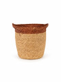 CANASTO DE YUTE BEIGE (V)