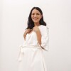 Bata Maternal Aurora Algodón – Embarazo y Lactancia Crema