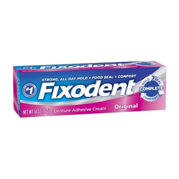 Adhesivo Dental Fixodent Original 39grs Adhesivo Dental Fixodent Original 39grs