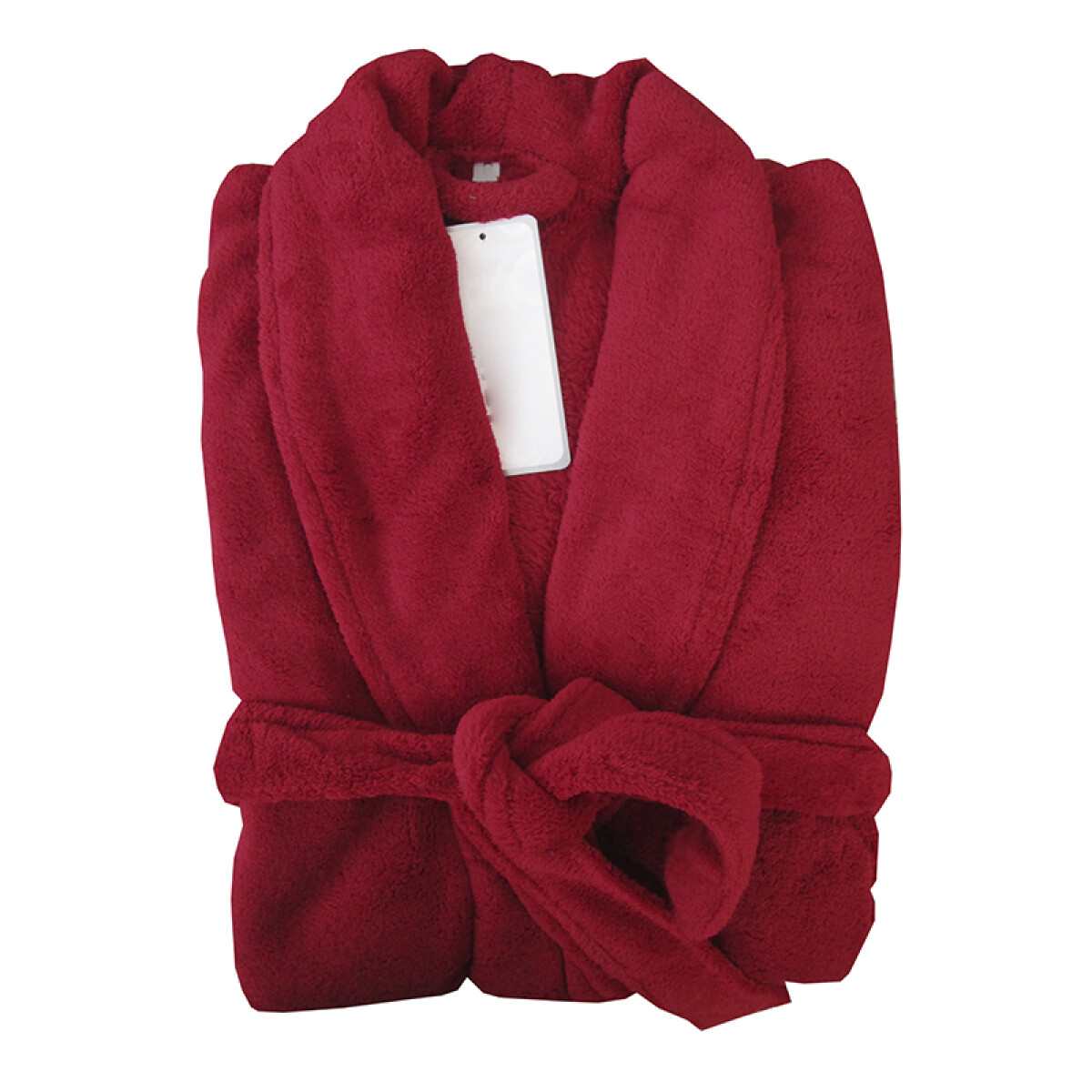 Bata de Cama Microfibra Home Class Talle P al XG - BORDO 