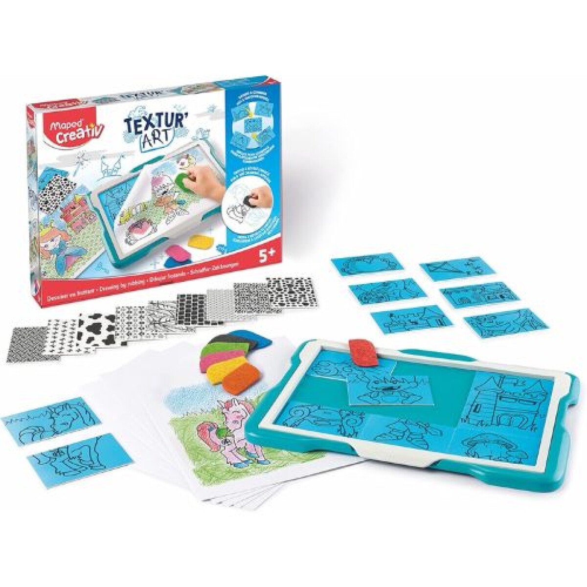 SET DE ARTE TEXTURAS - FASHION - MAPED CREATIV - Set De Arte Texturas - Fashion - Maped Creativ 