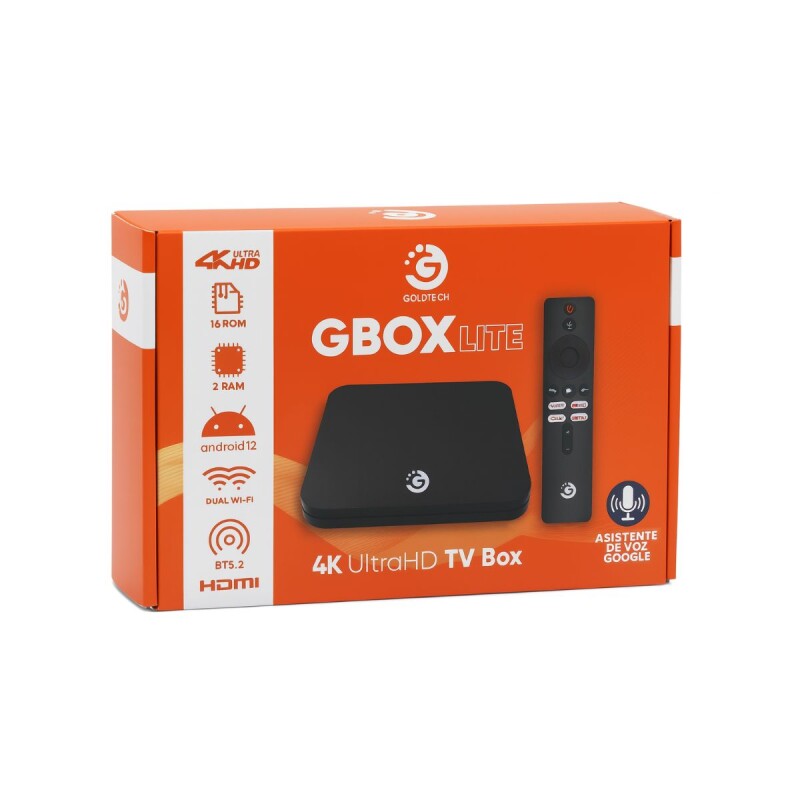 Tv Box Goldtech Smart Tv Resolución 4k Ultra Hd 16gb 2gb Negro Estándar Tv Box Goldtech Smart Tv Resolución 4k Ultra Hd 16gb 2gb Negro Estándar