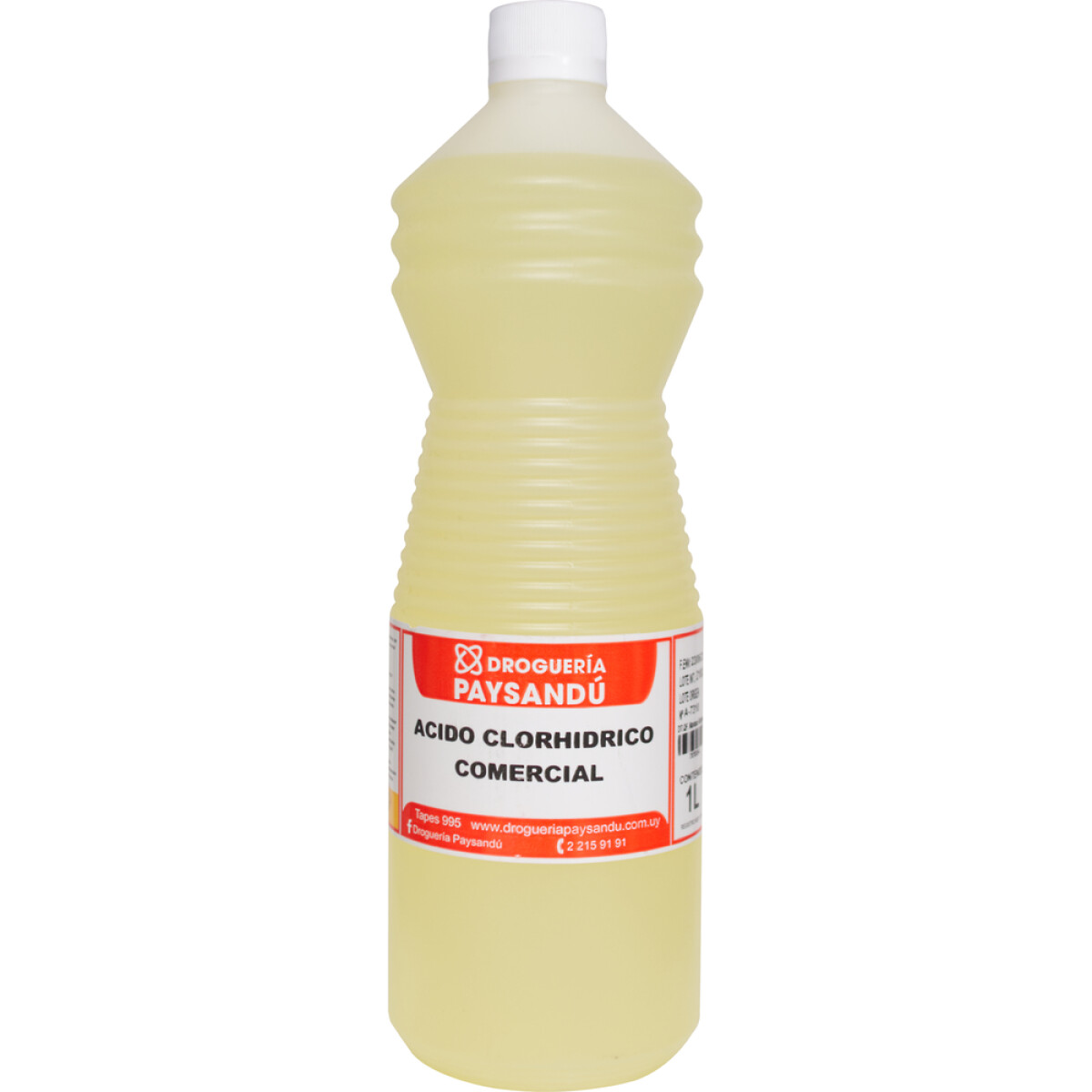 Ácido Clorhídrico Comercial - 1 L 