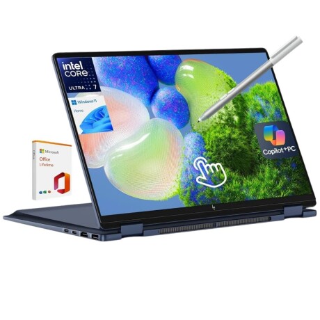 Notebook HP OmniBook X Flip Ultra 7 1TB 16GB 14" Touch Notebook HP OmniBook X Flip Ultra 7 1TB 16GB 14" Touch