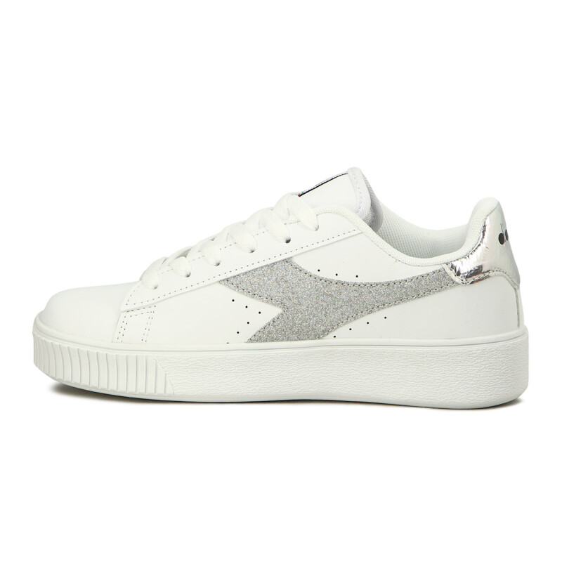 Championes Casuales Mujer Diadora Set Blanco-plata