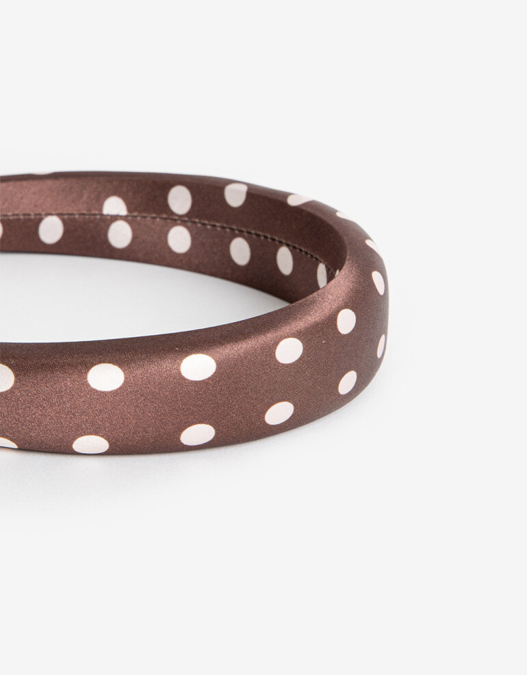 Vinchas Rígidas Estampados Vincha Rígida Semipuffy Estampada. - Combinacion Bicolor
