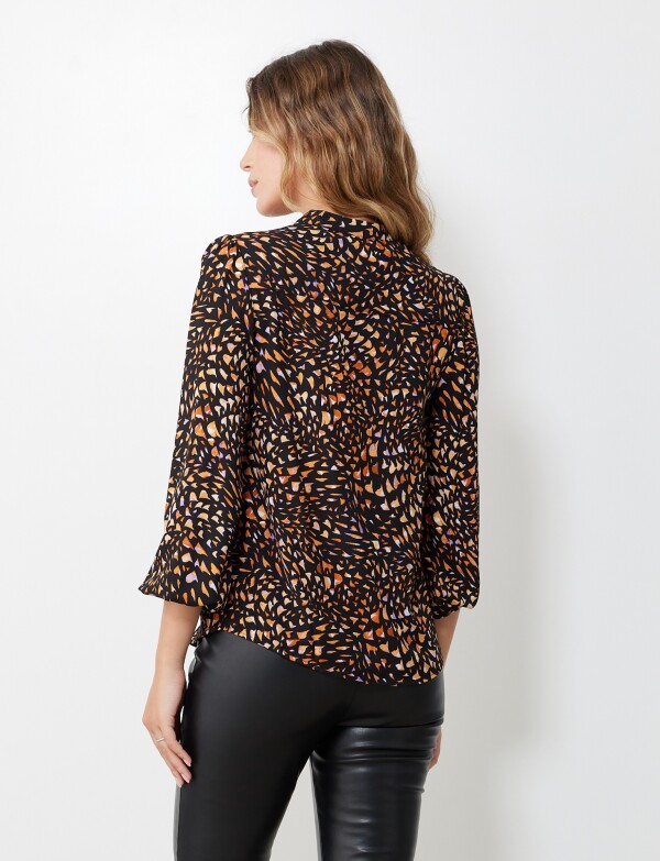 Blusa Printed NEGRO/MULTI