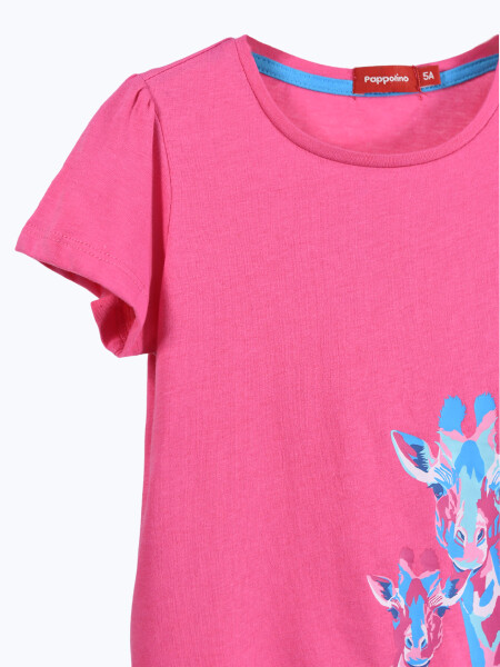 REMERA CILANTRO FUCSIA