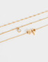 Collares Cortos De inicial Collar Corto De Inicial "p" - Dorado