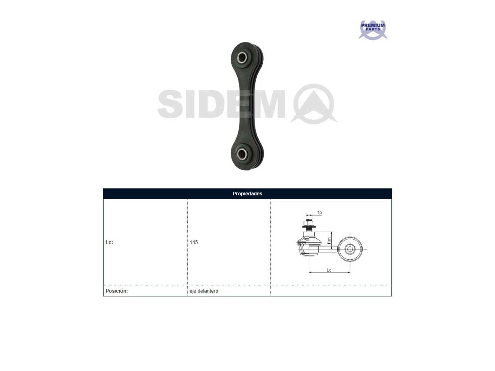 Bieleta Volks Amarok 4X2 - 4X4 11-25 Der/Izq 